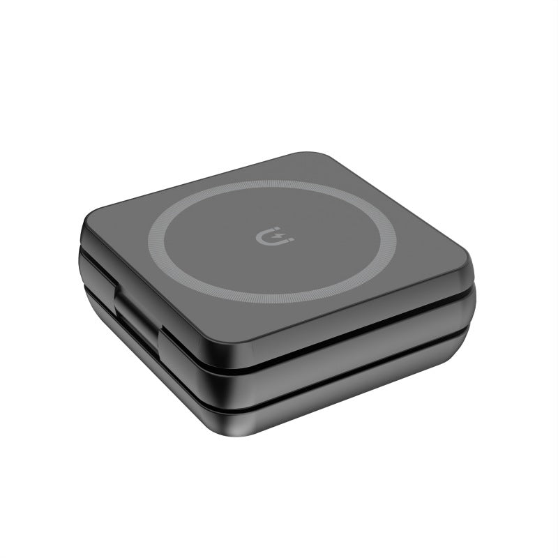 Magnetic Suction Wireless Charging Folding Phone Holder