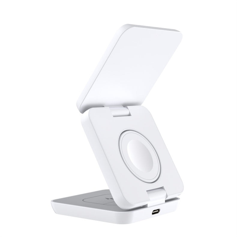 Magnetic Suction Wireless Charging Folding Phone Holder