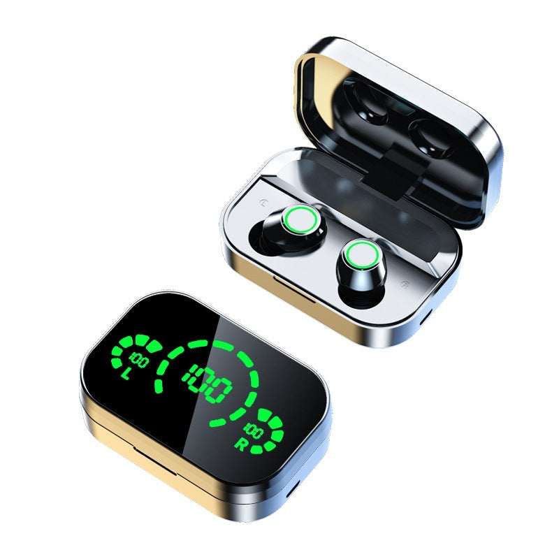 YD03 Wireless Earbuds – TWS Bluetooth 5.3 with LED Display & Breathing Light